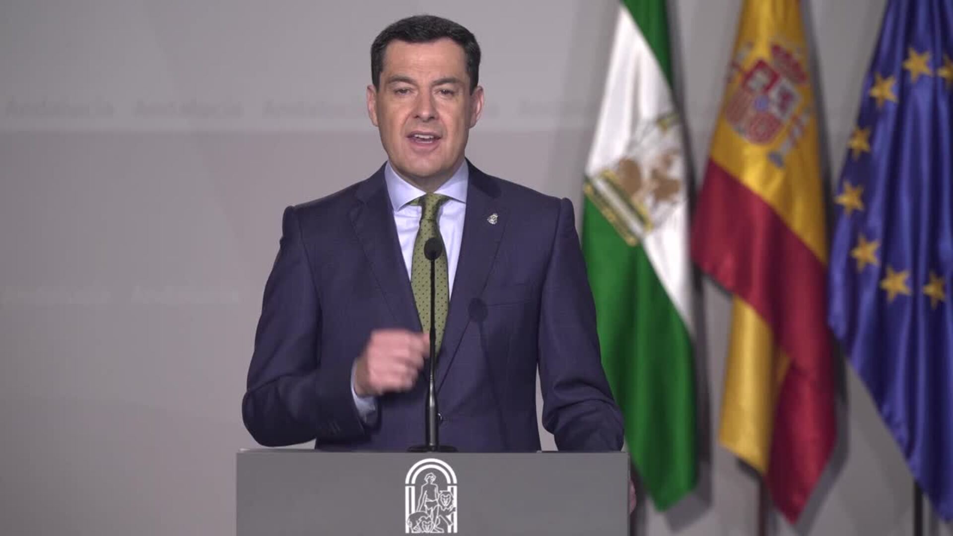 Juanma Moreno convoca las elecciones autonómicas en Andalucía el domingo 17 de mayo