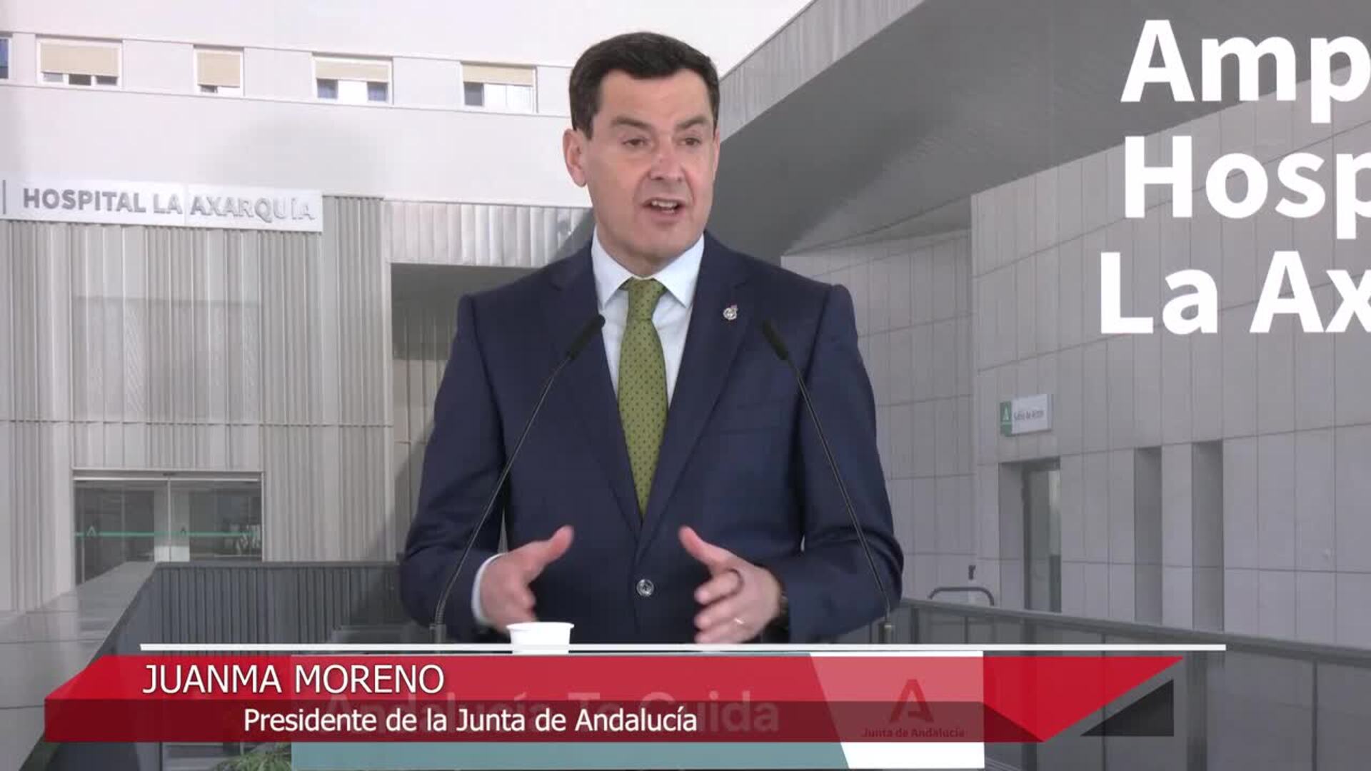 Moreno inaugura la ampliación del Hospital de La Axarquía, mejorando la asistencia sanitaria