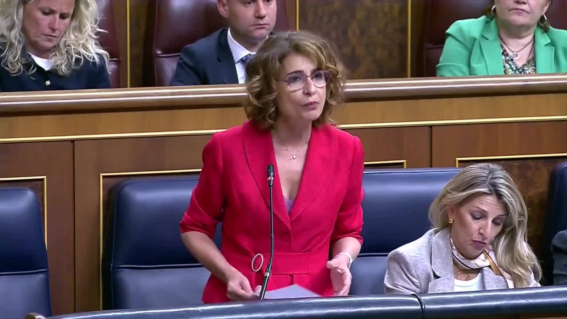 Montero se despide del Congreso "satisfecha" con su trabajo