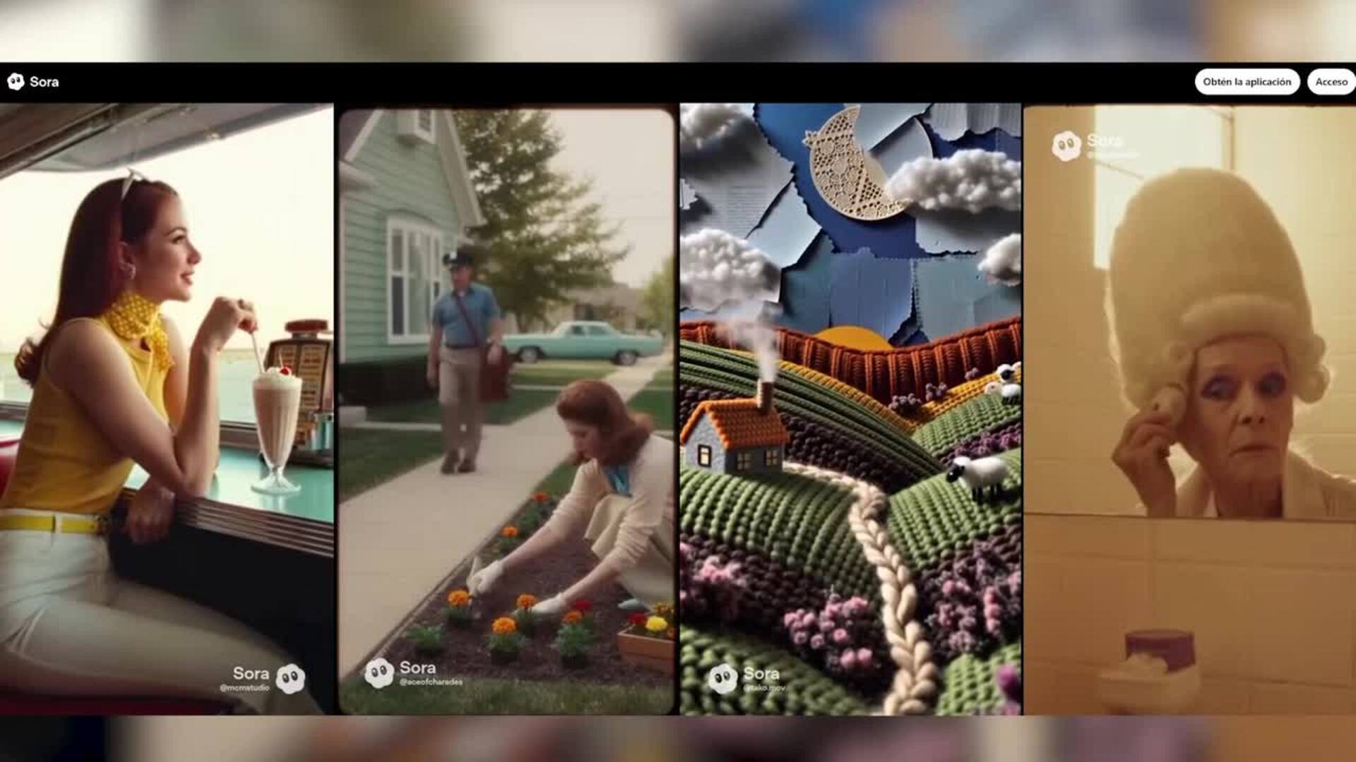 OpenAI anuncia el cierre de Sora, su aplicación para crear y compartir vídeos con IA