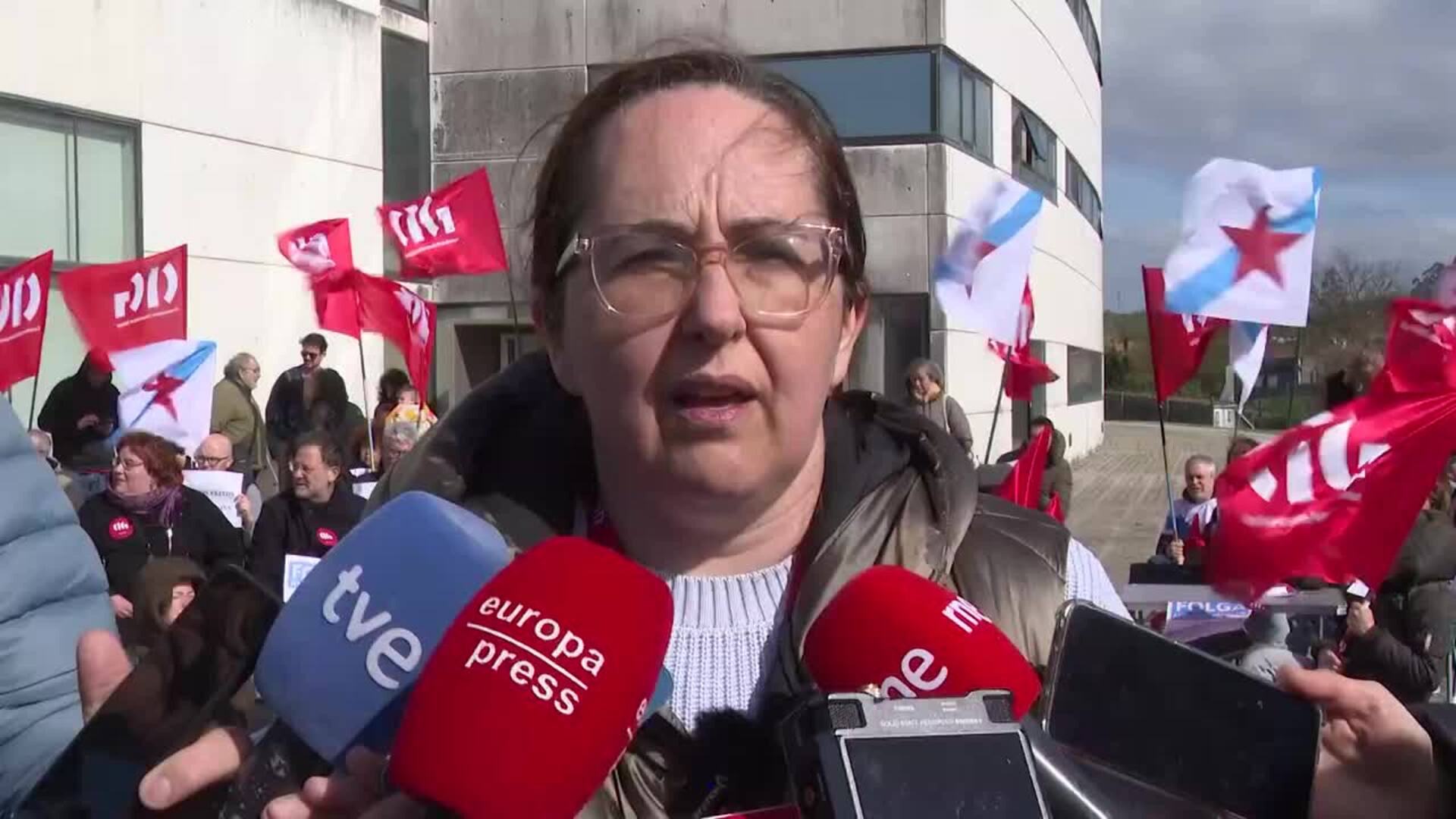 Sentada de la CIG en la Consellería de Sanidade por medidas “reales” para aliviar primaria