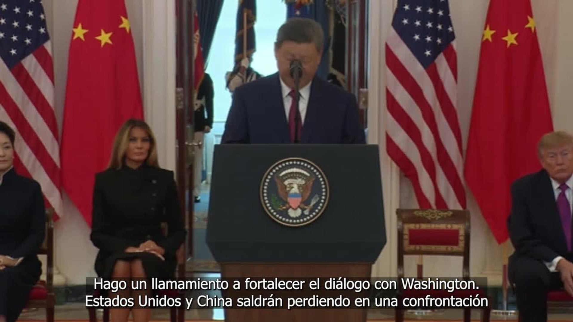Trump y Xi apuestan desde la Casa Blanca por cooperar frente a la "confrontación"