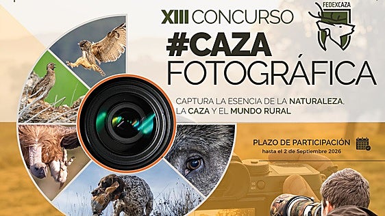 Abiertas las inscripciones para el XIII Concurso #Cazafotográfica de Fedexcaza