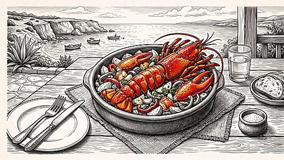 Langosta y sobrasada