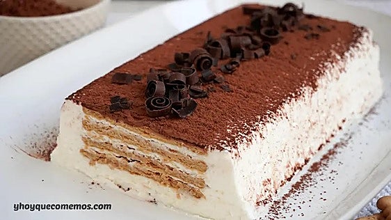 Receta de tarta de tiramisú casera