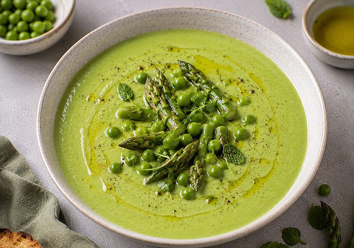 Puré veraniego de verduras
