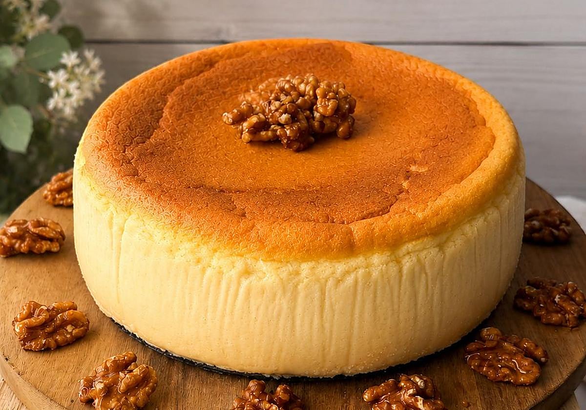 Tarta de queso cremosa
