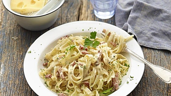 Receta de pasta a la carbonara