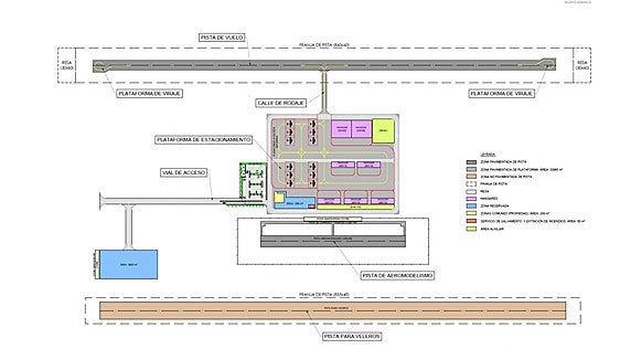 Ocho empresas optan a redactar el proyecto del futuro aeródromo de Cáceres