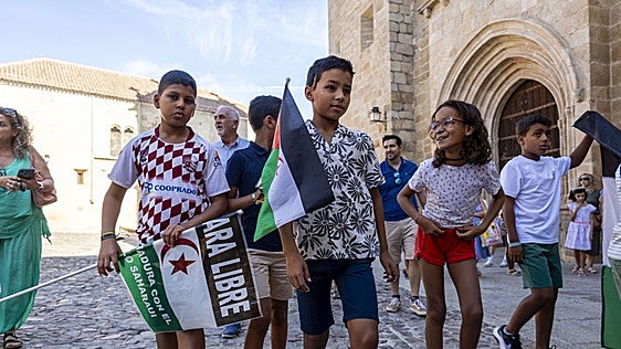 Los niños saharauis llegarán el martes, 7 de julio, y se quedarán en Extremadura hasta el 26 de agosto