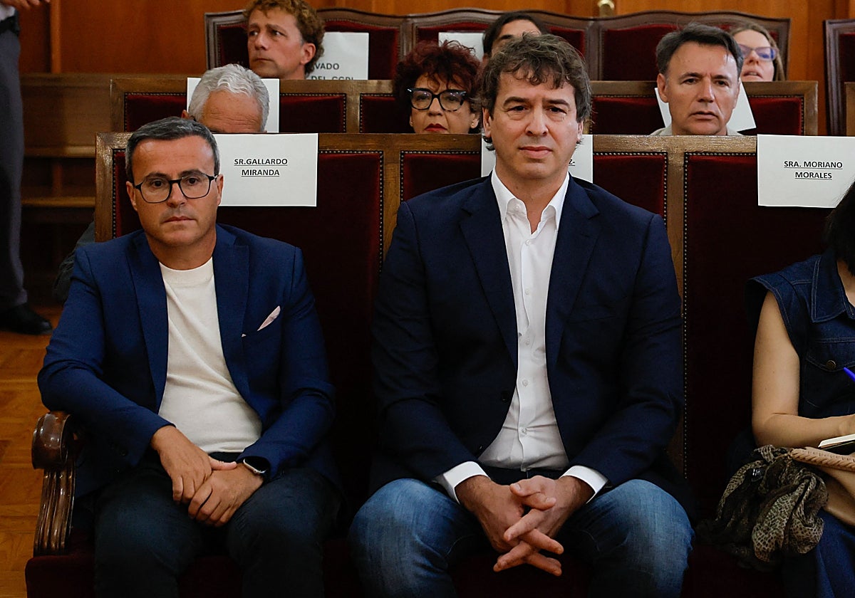 David Sánchez y Miguel Ángel Gallardo