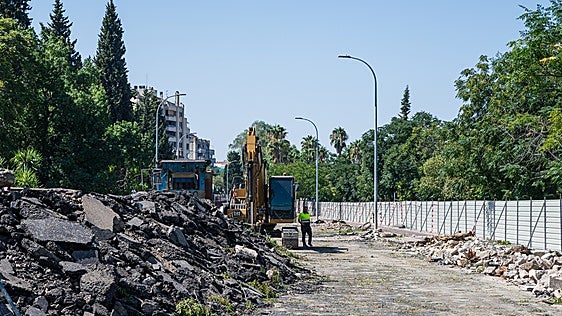 Los historiadores descartan restos arqueológicos en las obras de Circunvalación en Badajoz