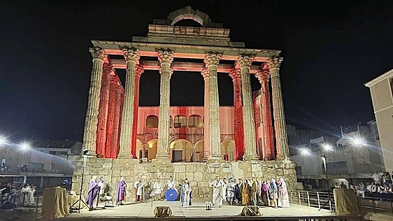 Mérida recreará el martirio de Santa Eulalia el próximo sábado
