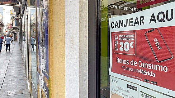 Mérida activa la convocatoria de 2 millones en ayudas para bonos al consumo y empresas locales y autónomos