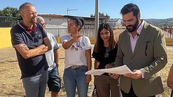 El parque de la Granja de San Miguel de Plasencia se completará con dos huertos vecinales