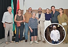 El cocinero extremeño José Pizarro Cerro junto a María Gurdiola.