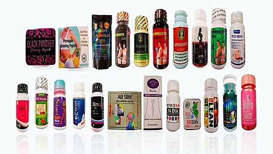 Sanidad retira 22 productos adelgazantes prohibidos en la Unión Europea: revisa si tienes alguna de estas marcas en casa