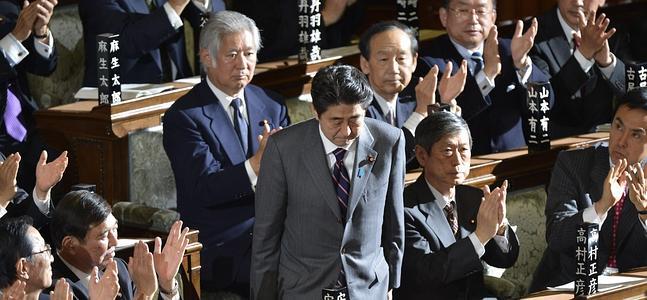 El nuevo primer ministro Shinzo Abe./ F. Robinchon (Efe)