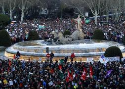 Manifestación en Madrid contra los recortes. / Efe | Vídeo: Atlas