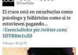 Imagen del polémico 'tuit'