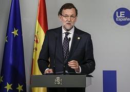 Mariano Rajoy, hoy, en Bruselas. / Foto: Efe | Vídeo: Atlas