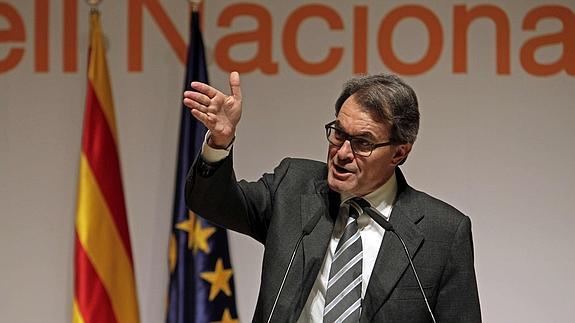 El presidente de la Generalitat, Artur Mas. 