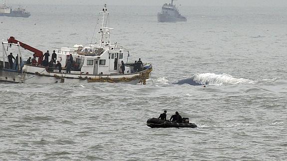 Las labores de rescate continúan. 