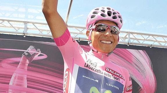 Nairo Quintana, ganador del Giro.