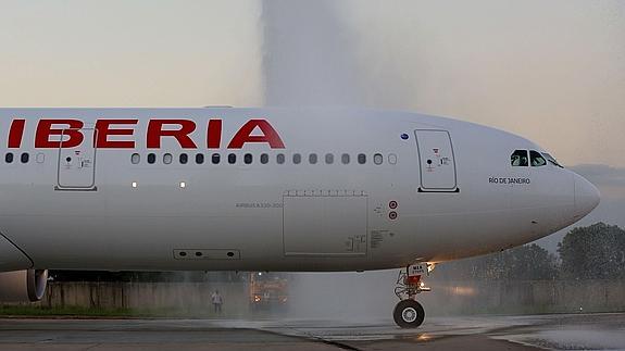 El nuevo A-330 de Iberia.