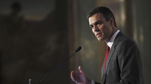 El secretario general del PSOE, Pedro Sánchez. 