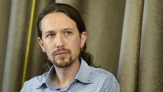 El líder de Podemos, Pablo Iglesias.