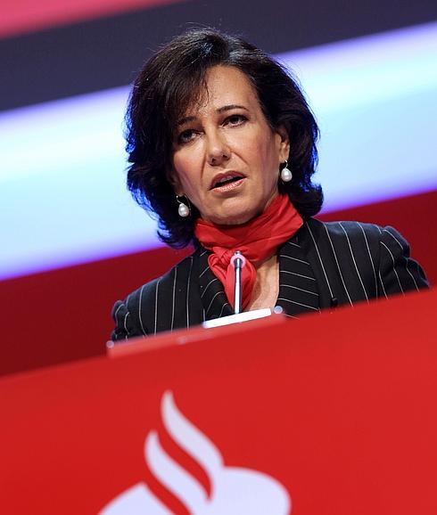 Ana Botín, presidenta del Banco Santander. 