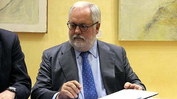 El comisario de Energía y Medio Ambiente, Miguel Arias Cañete. 