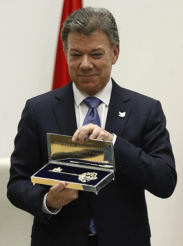 El presidente colombiano, Juan Manuel Santos 