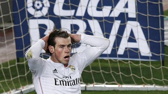 Gareth Bale, en el Camp Nou.    