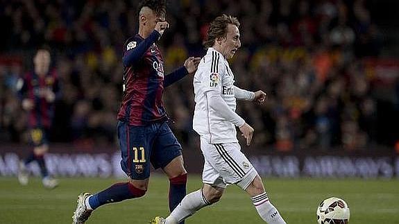 Modric supera a Neymar. 