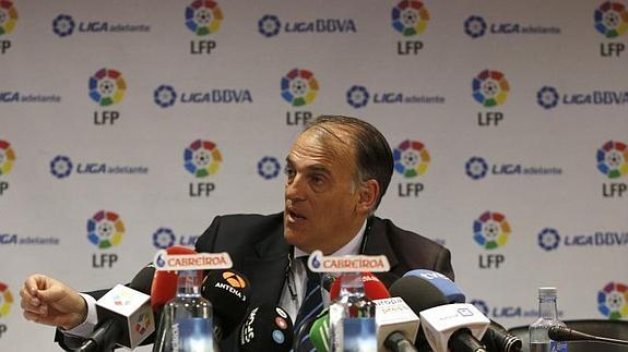 Javier Tebas. 