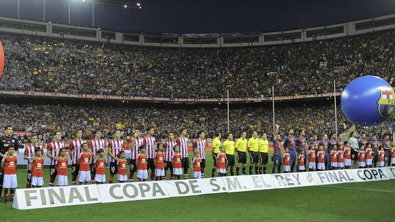 Imagen de la final de Copa de 2012. 