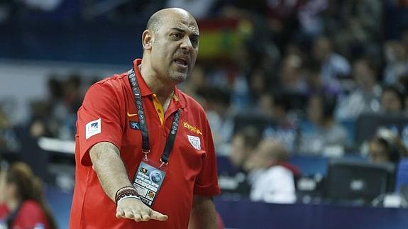 El seleccionador nacional, Lucas Mondelo. 