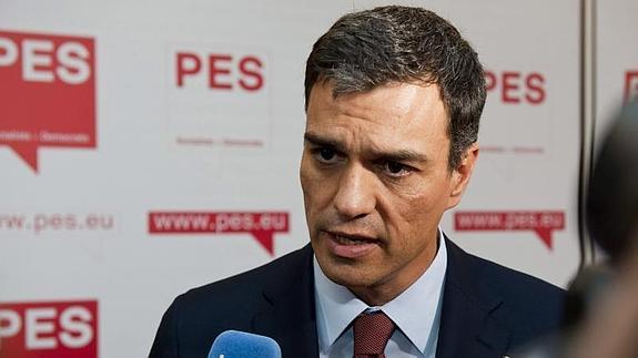 El secretario general del PSOE, Pedro Sánchez. 