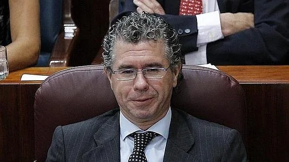 El ex secretario general del Partido Popular (PP) de Madrid Francisco Granados.