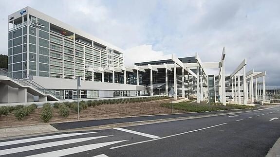 Panorámica del Hospital Universitario de Burgos. 