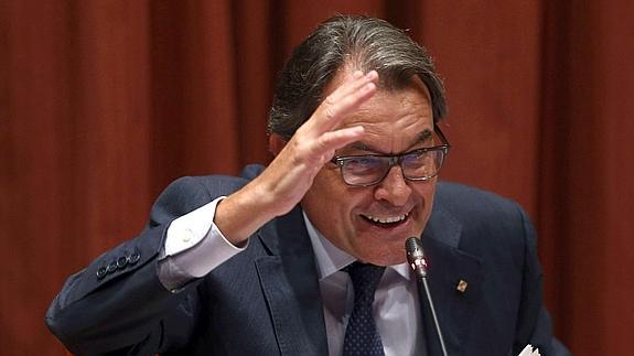 El presidente de la Generalitat, Artur Mas. 