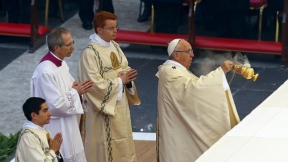 El Papa inaugura el Jubileo. 