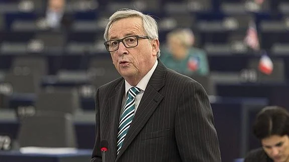 El presidente de la Comisión Europea (CE), Jean-Claude Juncker. 