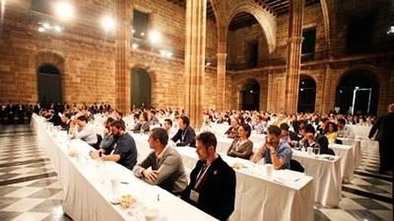 Sumilleres en el Premio Vila Viniteca de Cata por Parejas de 2016.