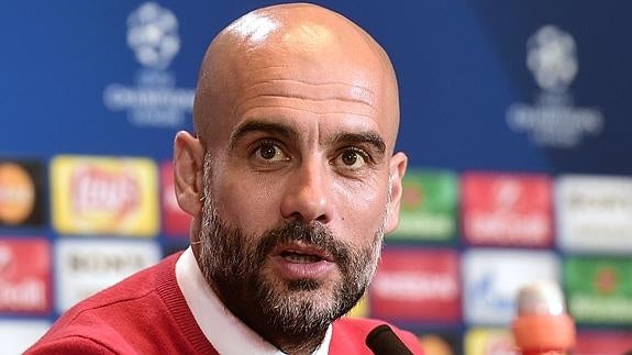 Pep Guardiola, entrenador del Bayern de Múnich. 