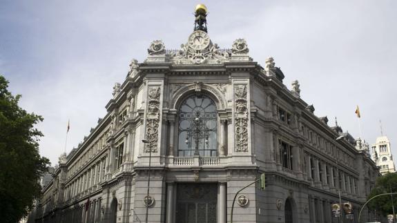 Sede del Banco de España en Madrid. 