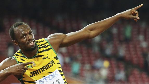 Usain Bolt, durante los pasados Juegos Olímpicos. 