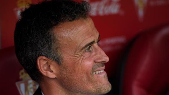 Luis Enrique, entrenador del Barça. 